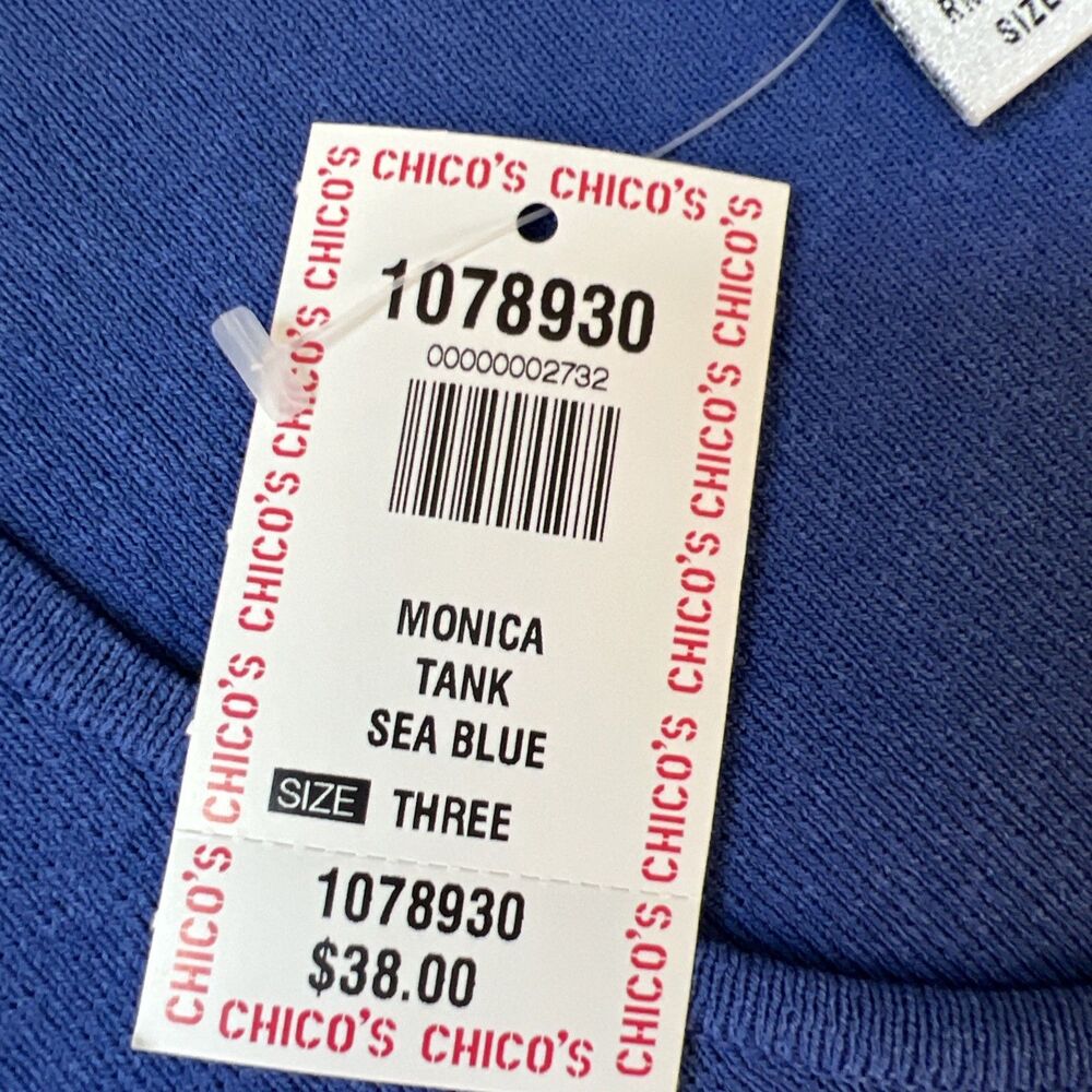 Chicos NWT Knit Tank Tops Lot of 3 Womens 3 / XL Layering Career Minimalist - Picture 8 of 11